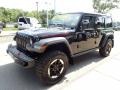 2020 Black Jeep Wrangler Unlimited Rubicon 4x4  photo #7