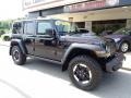 2020 Black Jeep Wrangler Unlimited Rubicon 4x4  photo #9