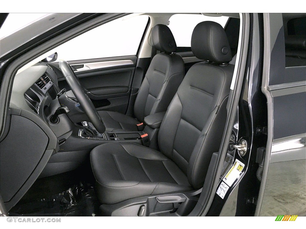 2016 Volkswagen e-Golf SEL Premium Front Seat Photo #139501471