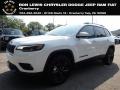 2020 Bright White Jeep Cherokee Altitude 4x4  photo #1