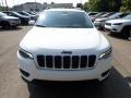 2020 Bright White Jeep Cherokee Altitude 4x4  photo #2