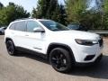 2020 Bright White Jeep Cherokee Altitude 4x4  photo #3