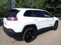 2020 Bright White Jeep Cherokee Altitude 4x4  photo #5