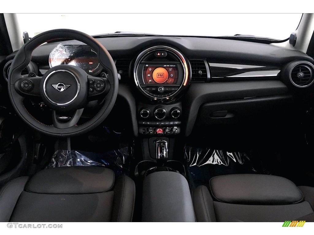 2021 Mini Hardtop Cooper S 4 Door Carbon Black Dashboard Photo #139504864