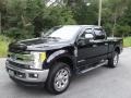 Shadow Black - F250 Super Duty Lariat Crew Cab 4x4 Photo No. 3