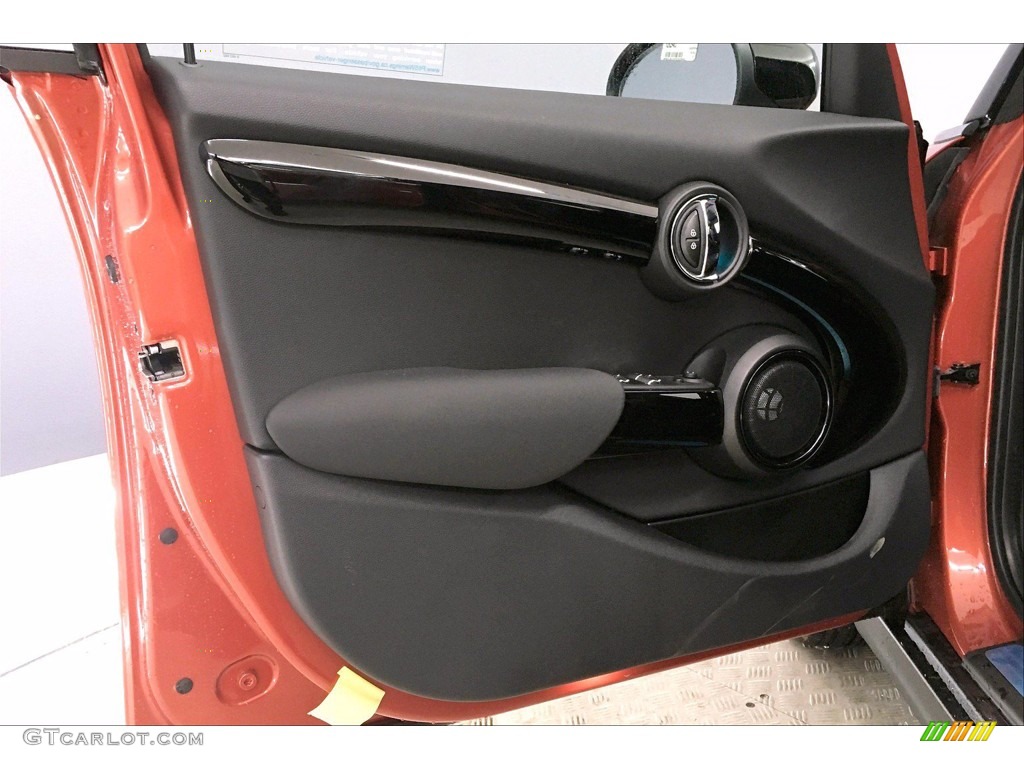 2021 Mini Hardtop Cooper S 4 Door Carbon Black Door Panel Photo #139505077