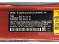  2021 Hardtop Cooper S 4 Door Coral Red Metallic Color Code C3X