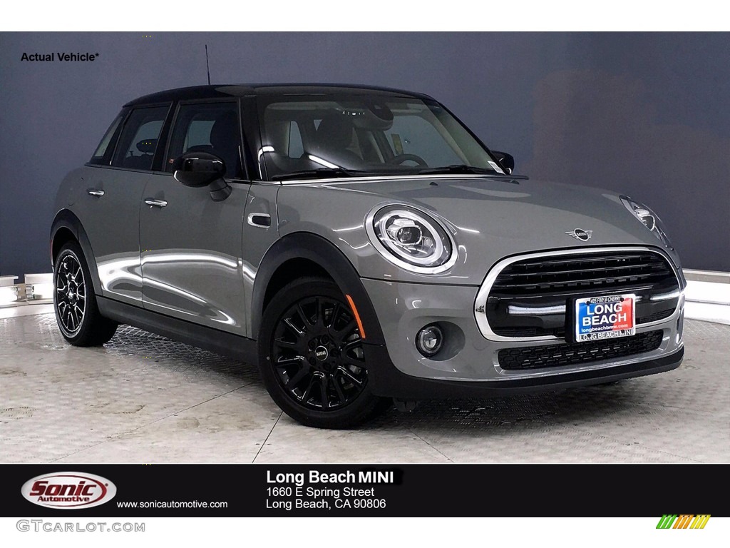 2021 Hardtop Cooper 4 Door - Moonwalk Gray Metallic / Carbon Black photo #1