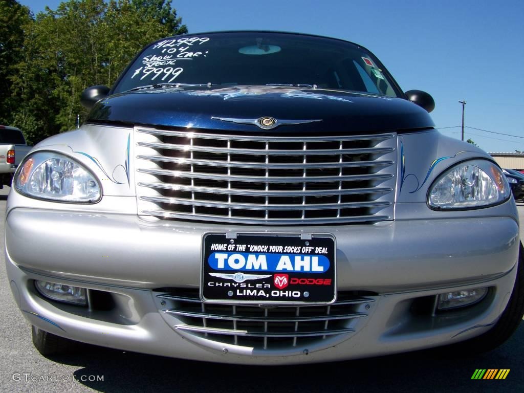 2004 PT Cruiser Dream Cruiser Series 3 - Midnight Blue Pearlcoat/Bright Silver Metallic / Dark Slate Gray photo #9