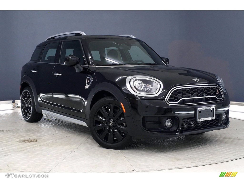 Midnight Black Metallic 2020 Mini Countryman Cooper S Exterior Photo #139506310