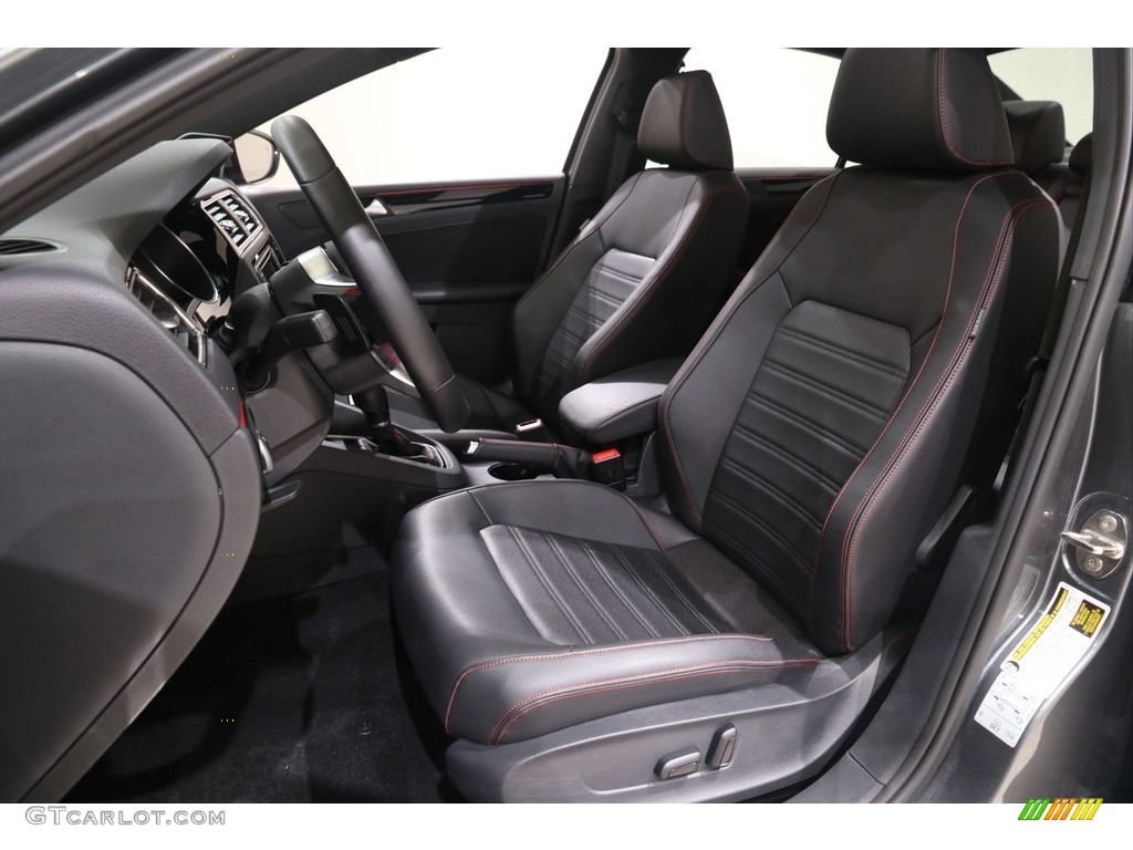 Titan Black Interior 2017 Volkswagen Jetta GLI 2.0T Photo #139506853