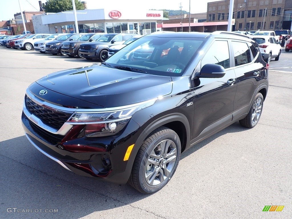Black Cherry 2021 Kia Seltos S AWD Exterior Photo #139506934