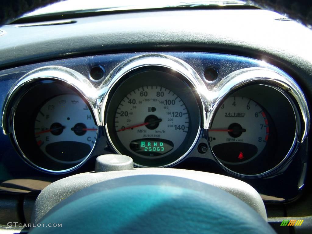 2004 PT Cruiser Dream Cruiser Series 3 - Midnight Blue Pearlcoat/Bright Silver Metallic / Dark Slate Gray photo #28