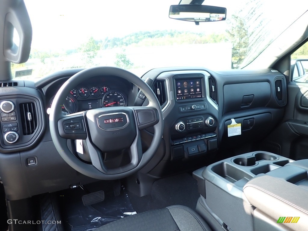 2020 GMC Sierra 1500 Crew Cab 4WD Jet Black Dashboard Photo #139507162