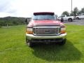 2000 Red Ford F350 Super Duty XL Regular Cab 4x4  photo #3