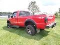 2000 Red Ford F350 Super Duty XL Regular Cab 4x4  photo #7