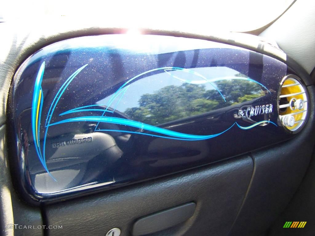 2004 PT Cruiser Dream Cruiser Series 3 - Midnight Blue Pearlcoat/Bright Silver Metallic / Dark Slate Gray photo #33