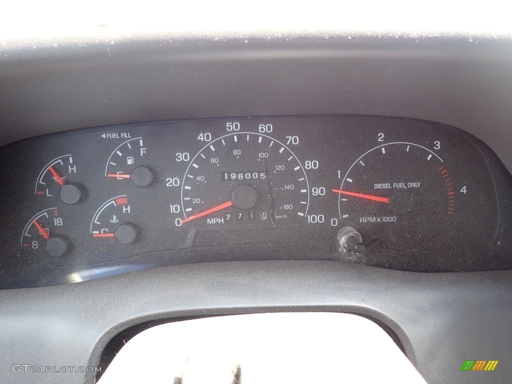 2000 Ford F350 Super Duty XL Regular Cab 4x4 Gauges Photos