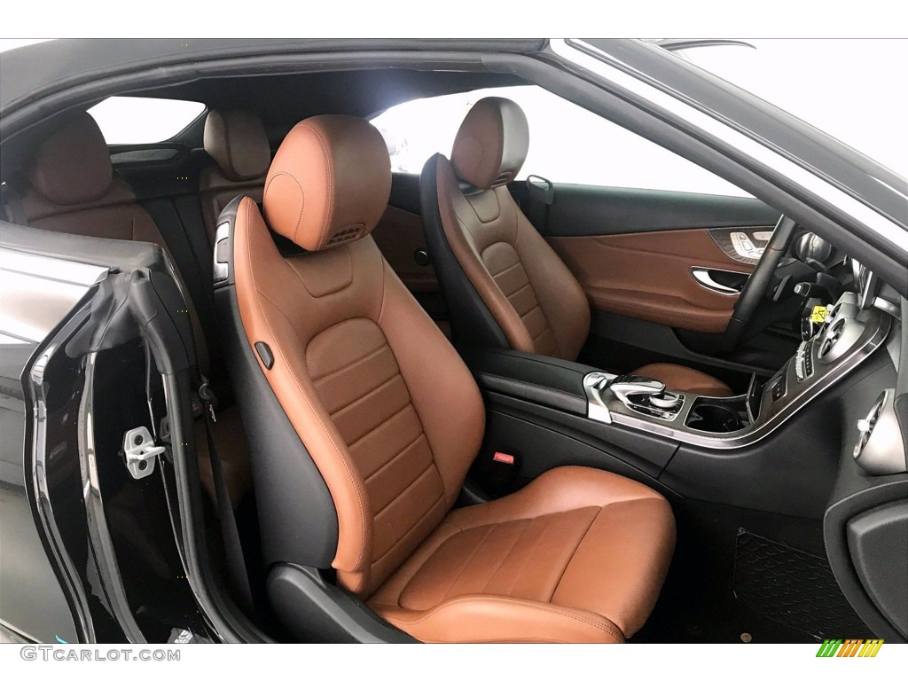 2017 C 300 Cabriolet - Black / Saddle Brown/Black photo #6