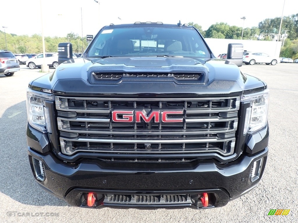 Onyx Black 2020 GMC Sierra 2500HD AT4 Crew Cab 4WD Exterior Photo #139507804