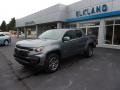 Satin Steel Metallic - Colorado WT Crew Cab 4x4 Photo No. 3