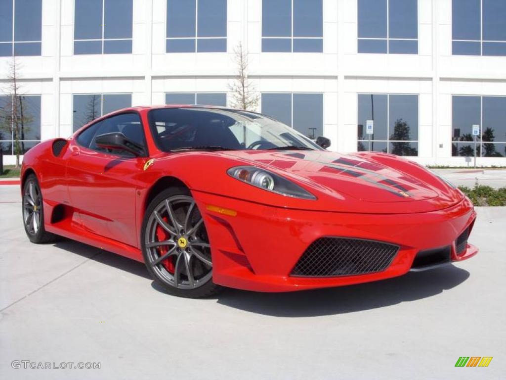 2008 F430 Scuderia Coupe - Rosso Corsa (Red) / Black photo #1