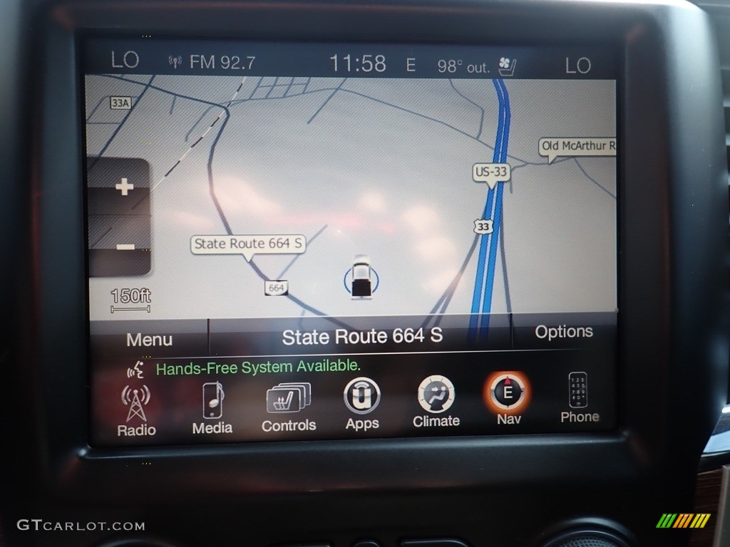 2016 Ram 1500 Laramie Crew Cab 4x4 Navigation Photo #139508740