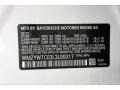 B15: Light White 2020 Mini Countryman Cooper S Color Code