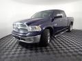 True Blue Pearl 2016 Ram 1500 Laramie Crew Cab 4x4 Exterior
