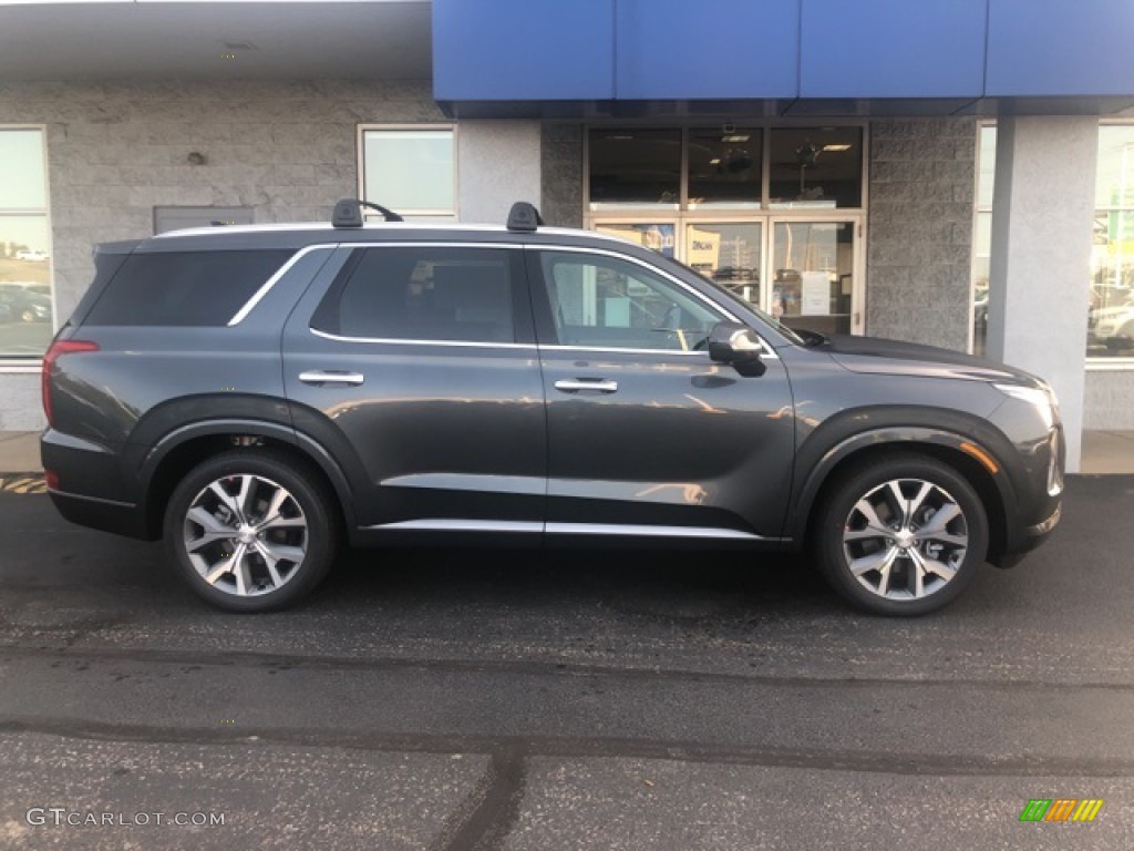 2021 Palisade Limited AWD - Steel Graphite / Beige photo #2