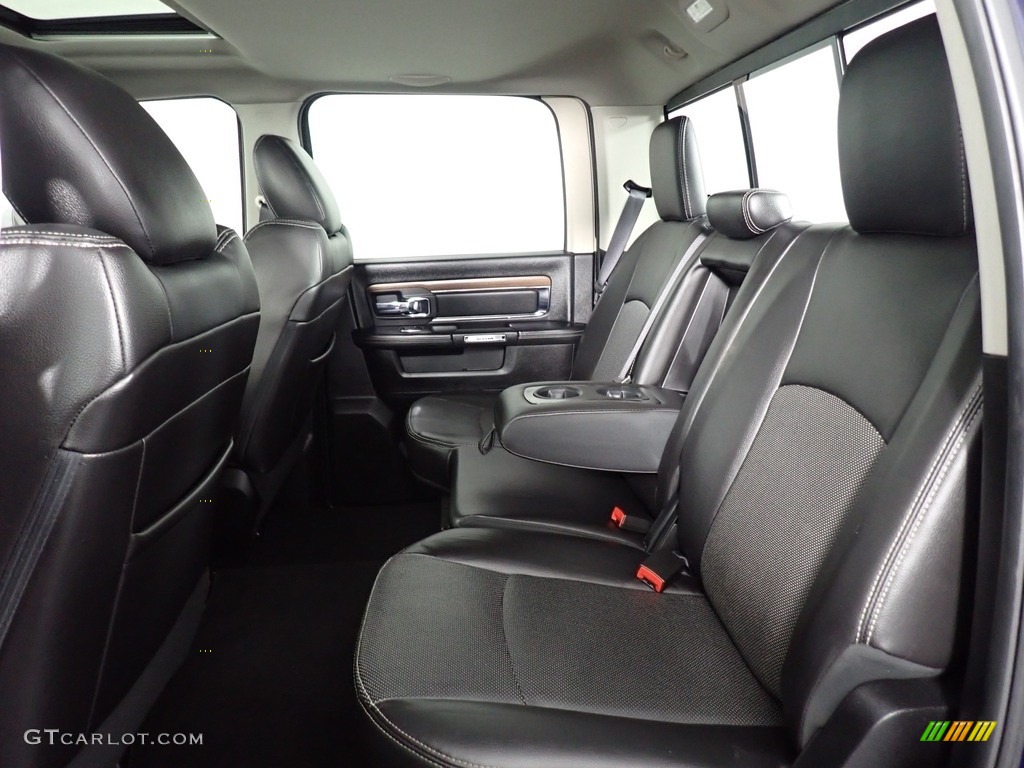 2016 Ram 1500 Laramie Crew Cab 4x4 Rear Seat Photo #139509480