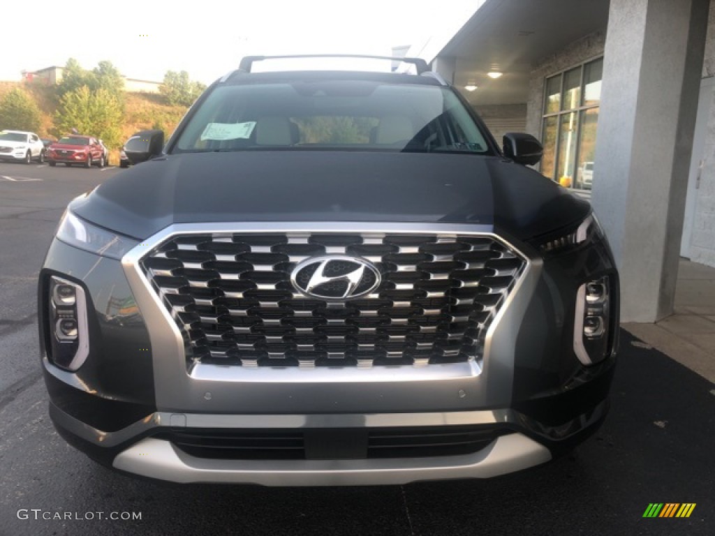 2021 Palisade Limited AWD - Steel Graphite / Beige photo #5