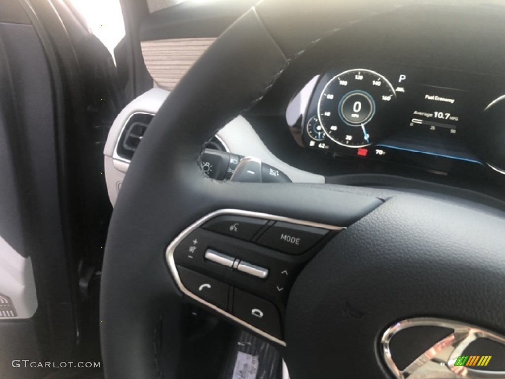 2021 Palisade Limited AWD - Steel Graphite / Beige photo #12