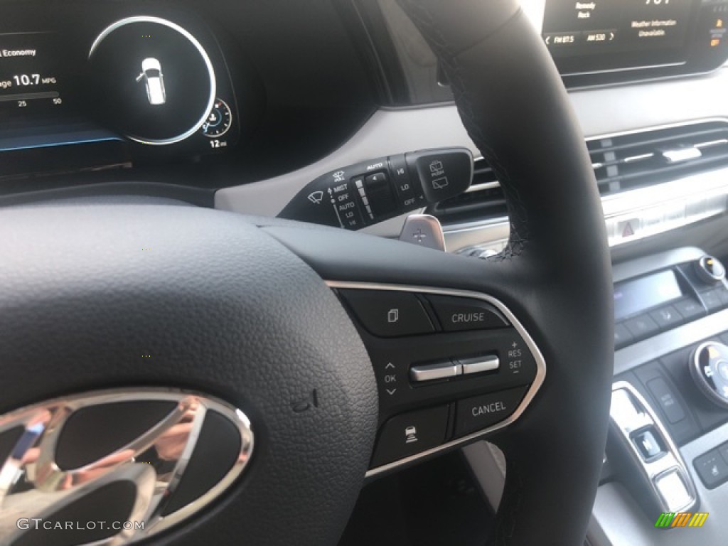 2021 Palisade Limited AWD - Steel Graphite / Beige photo #13