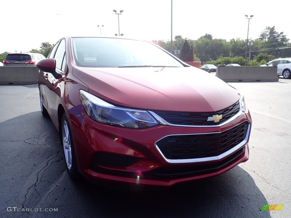 2018 Cruze LT - Cajun Red Tintcoat / Jet Black photo #12