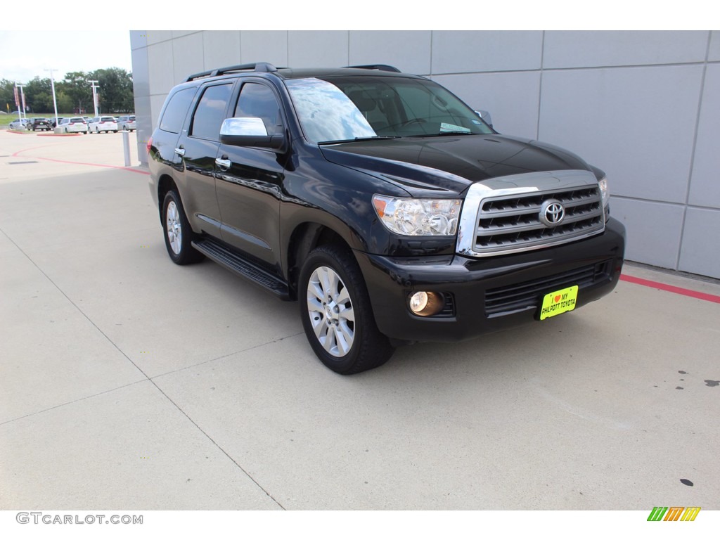 2015 Sequoia Platinum - Black / Gray photo #1