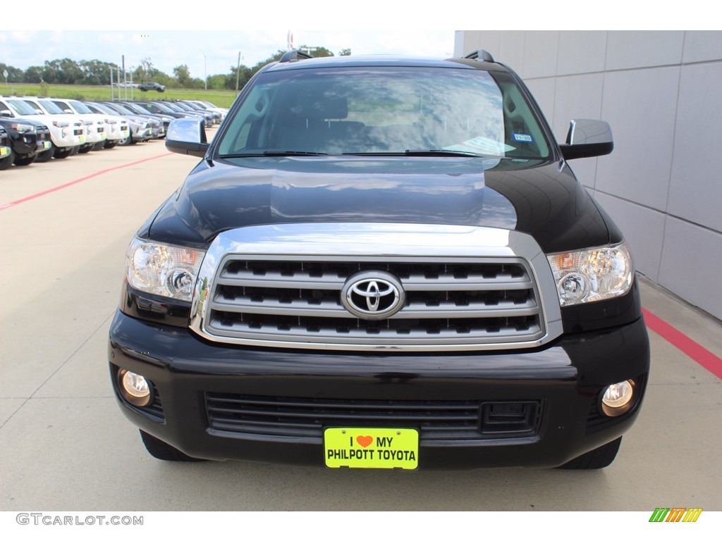 2015 Sequoia Platinum - Black / Gray photo #2