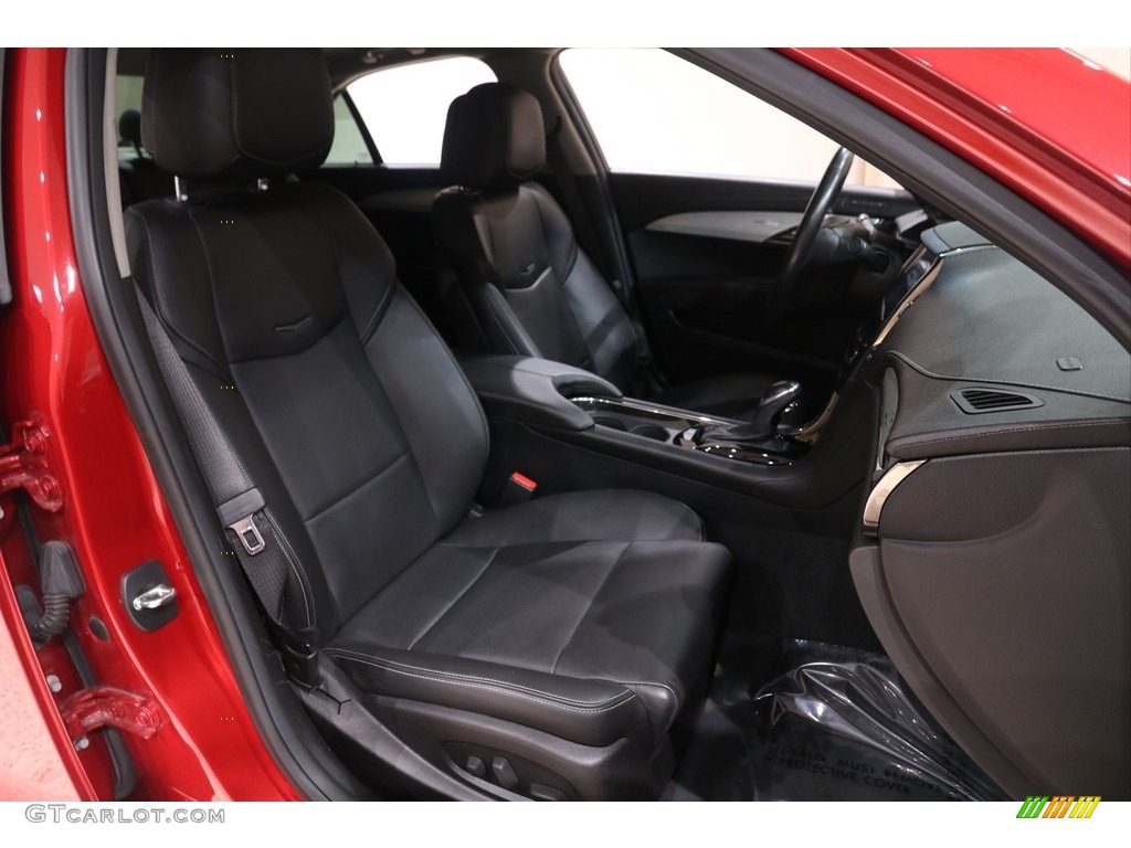 Jet Black/Jet Black Accents Interior 2013 Cadillac ATS 3.6L Luxury AWD Photo #139512100