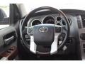 2015 Toyota Sequoia Gray Interior Steering Wheel Photo