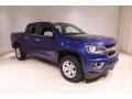 2017 Laser Blue Metallic Chevrolet Colorado LT Crew Cab 4x4 #139499219