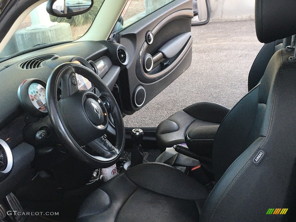 2011 Cooper S Clubman - Midnight Black Metallic / Carbon Black photo #2