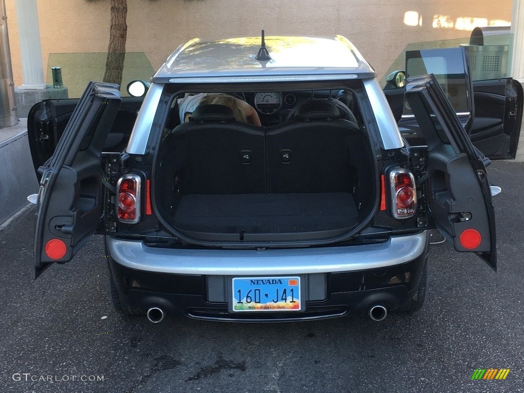 2011 Cooper S Clubman - Midnight Black Metallic / Carbon Black photo #7