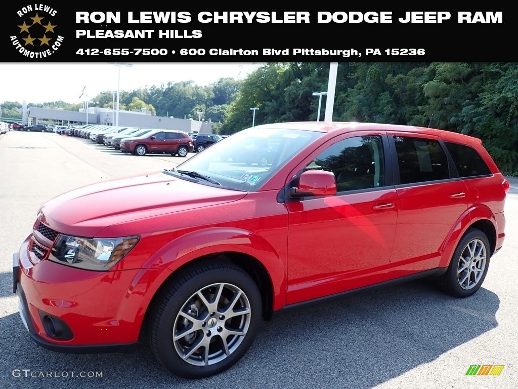 2019 Journey GT AWD - Redline 2 Coat Pearl / Black/Red photo #1