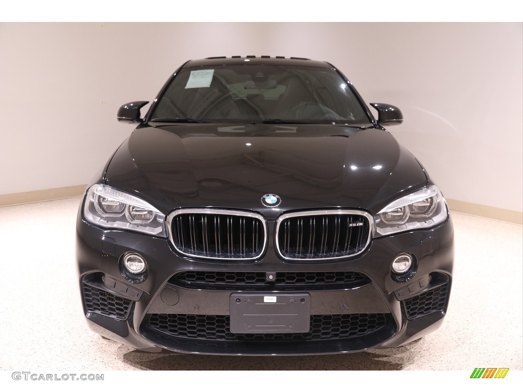 2015 X6 M  - Black Sapphire Metallic / Black photo #2