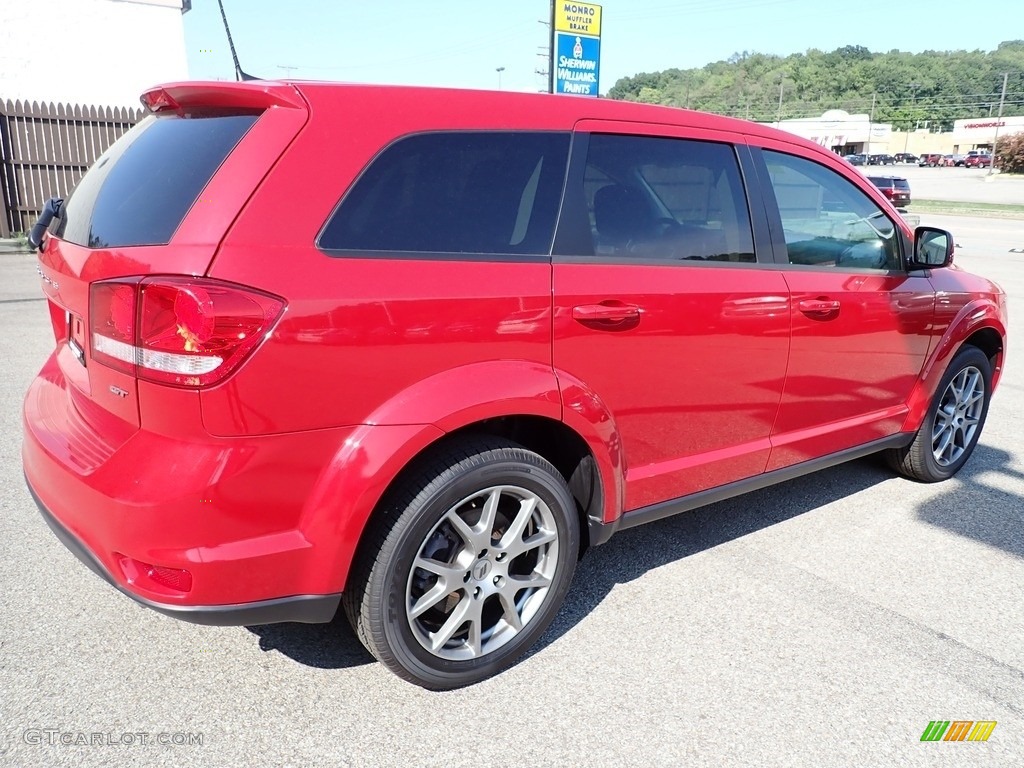 2019 Journey GT AWD - Redline 2 Coat Pearl / Black/Red photo #6