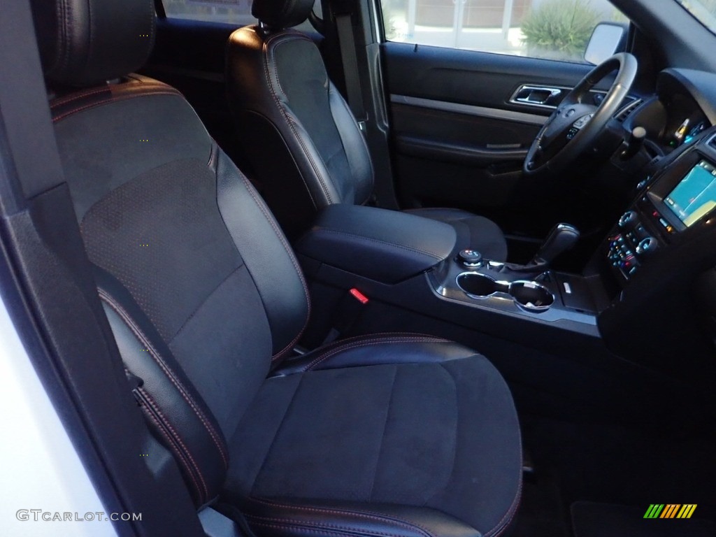 2018 Explorer XLT 4WD - Oxford White / Ebony Black photo #11