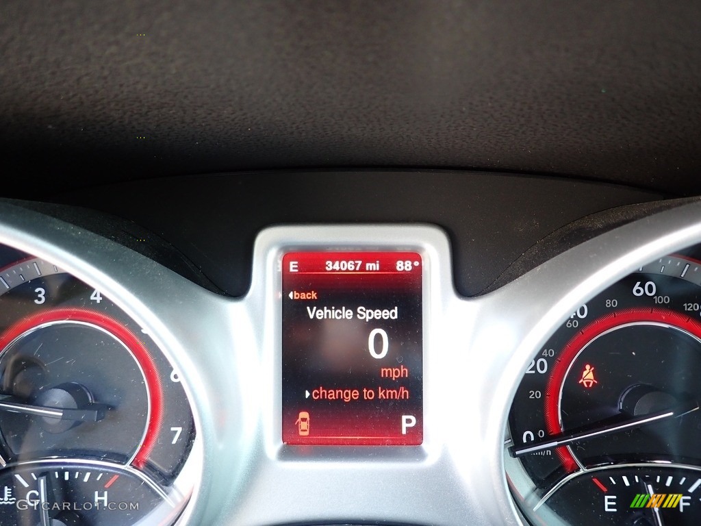 2019 Journey GT AWD - Redline 2 Coat Pearl / Black/Red photo #20