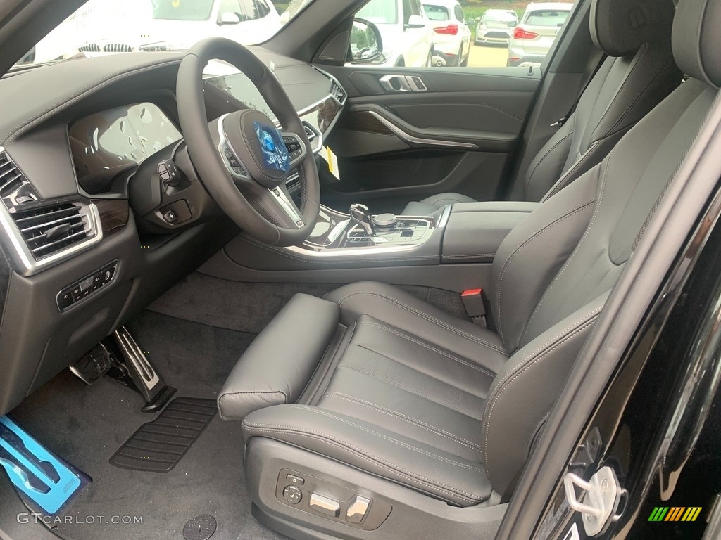 Black Interior 2021 BMW X5 xDrive40i Photo #139514507