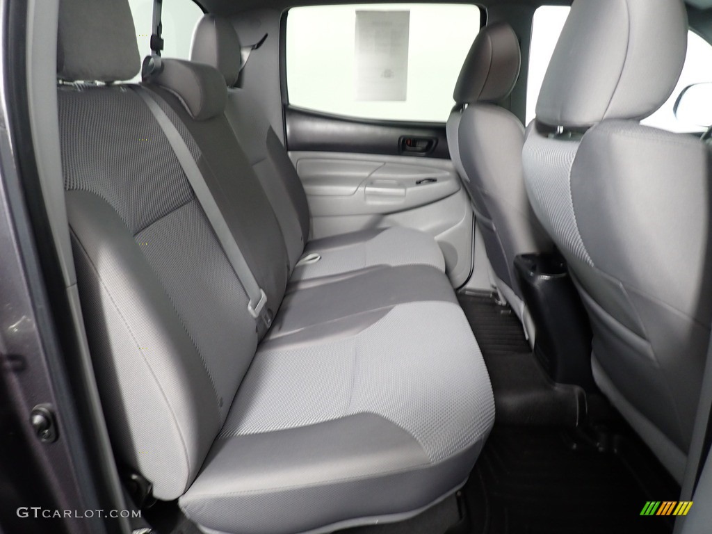 Graphite Interior 2015 Toyota Tacoma TRD Sport Double Cab 4x4 Photo #139514548