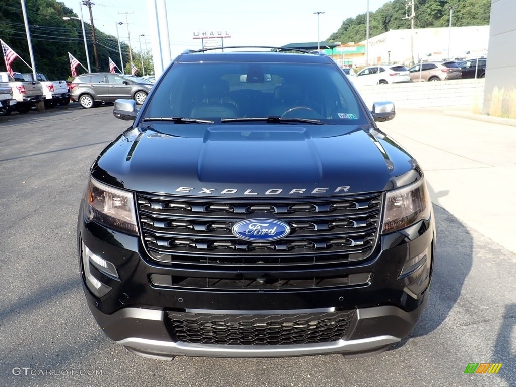 2017 Explorer Platinum 4WD - Shadow Black / Ebony Black photo #8